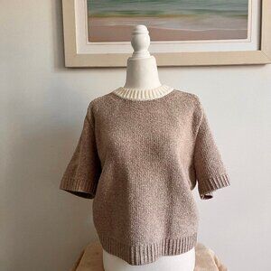 Abercrombie & Fitch Short Sleeve Knit Sweater – Size M